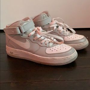 Gray Nike Air Force 1 High